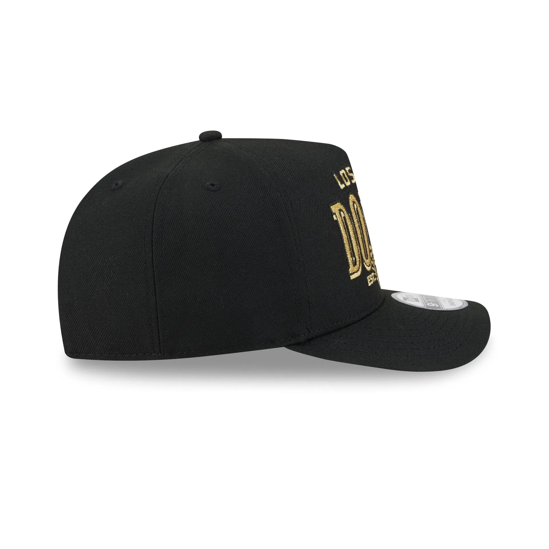 Los Angeles Dodgers Gold Laurel Black 9FIFTY A-Frame Snapback Hat sold by New Era product image thumbnail 5