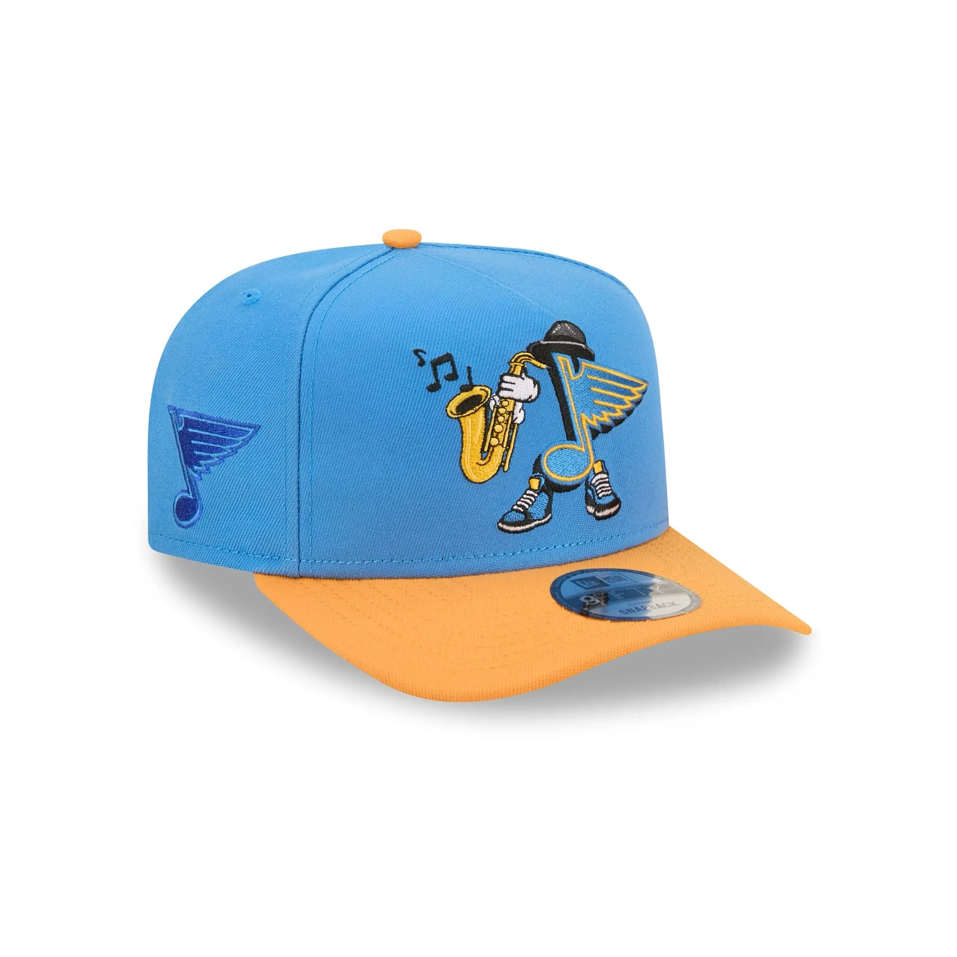 St. Louis Blues Cartoon 9FIFTY A-Frame Snapback Hat sold by New Era