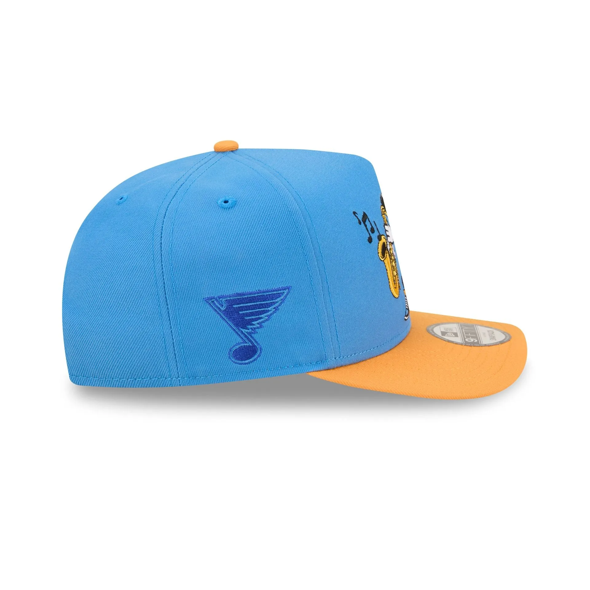 St. Louis Blues Cartoon 9FIFTY A-Frame Snapback Hat sold by New Era product image thumbnail 4