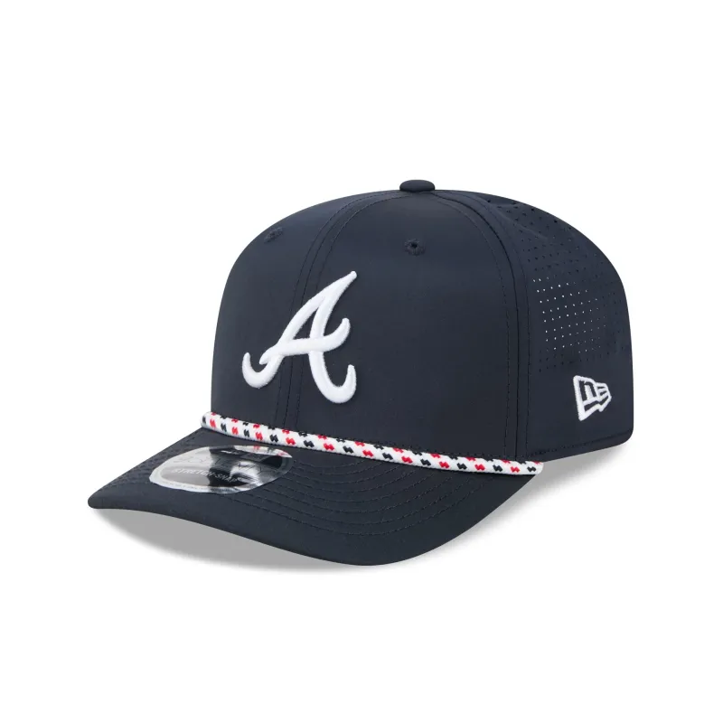 Atlanta Braves Performance Rope 9SEVENTY Trucker Hat made by New Era
