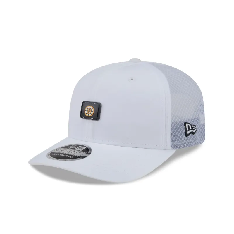 Boston Bruins Mini Badge 9SEVENTY Trucker Hat made by New Era