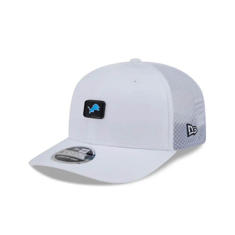Detroit Lions Mini Badge 9SEVENTY Trucker Hat made by New Era