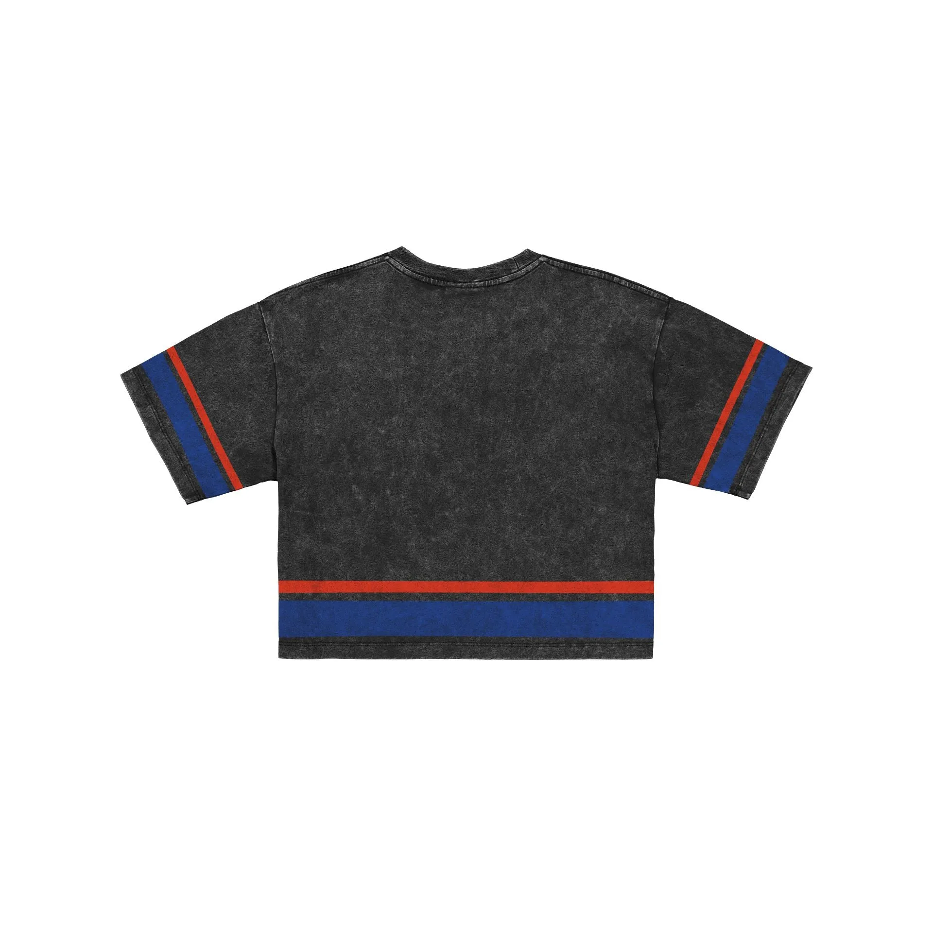 Buffalo Bills Women's Vintage Stripe Cropped T-Shirt sold by New Era product image thumbnail 2