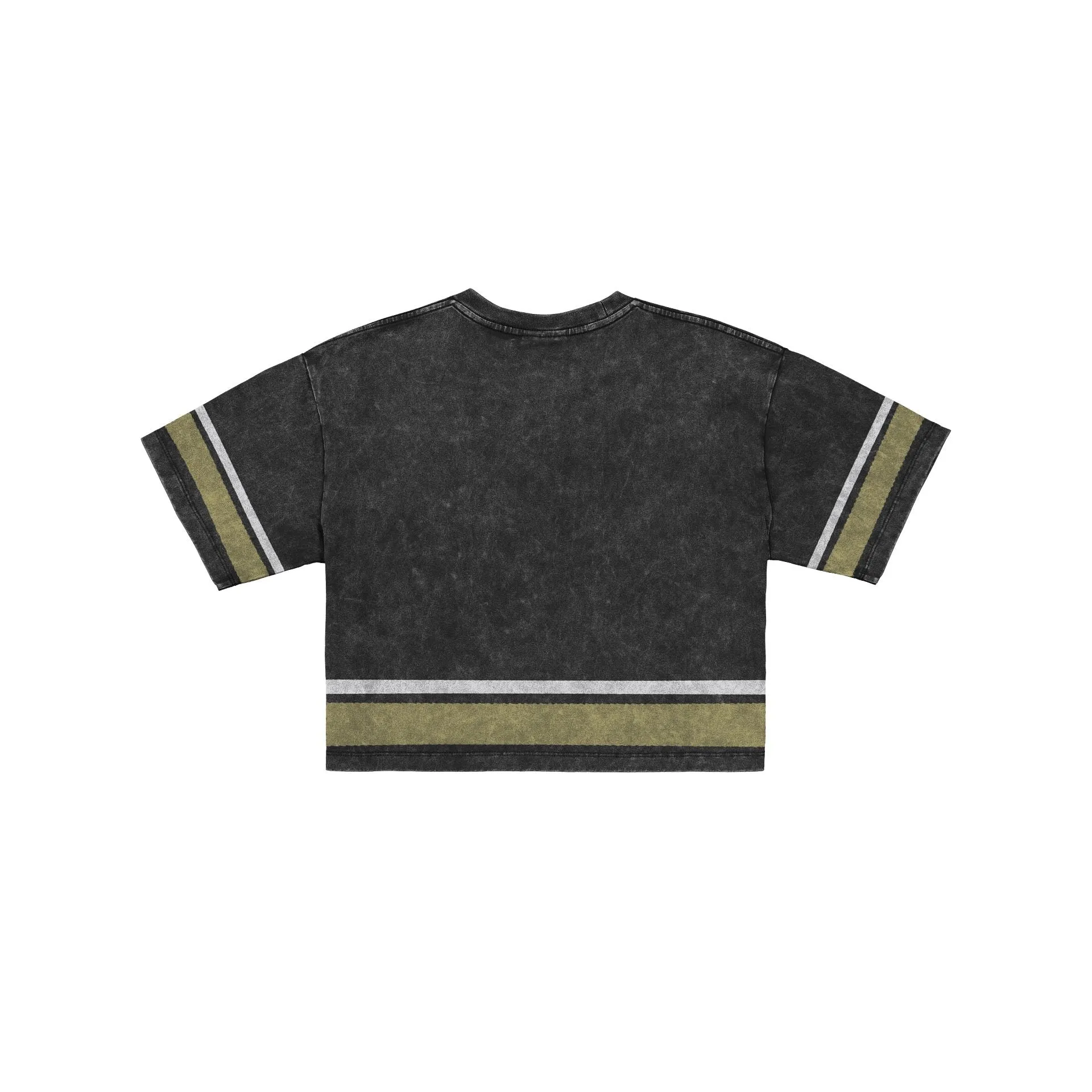 Colorado Buffaloes Women's Vintage Stripe Cropped T-Shirt sold by New Era product image thumbnail 2
