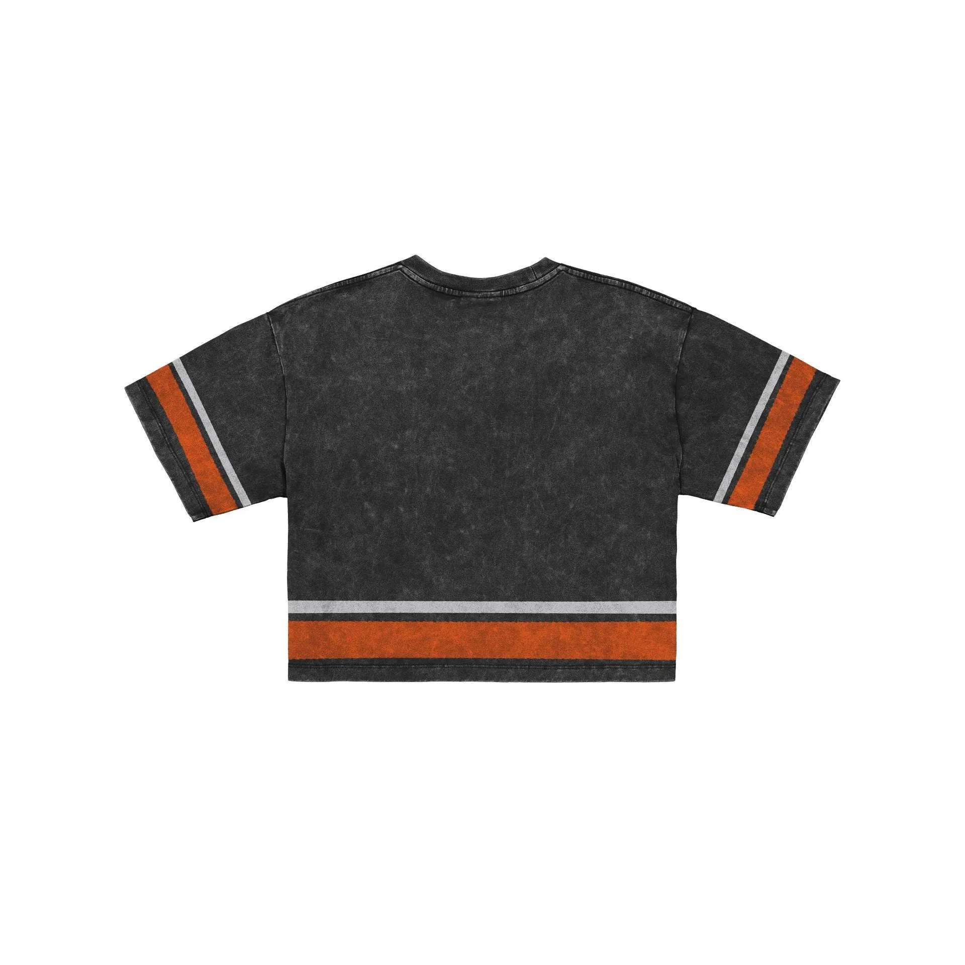 Houston Astros Women's Vintage Stripe Cropped T-Shirt sold by New Era product image thumbnail 2