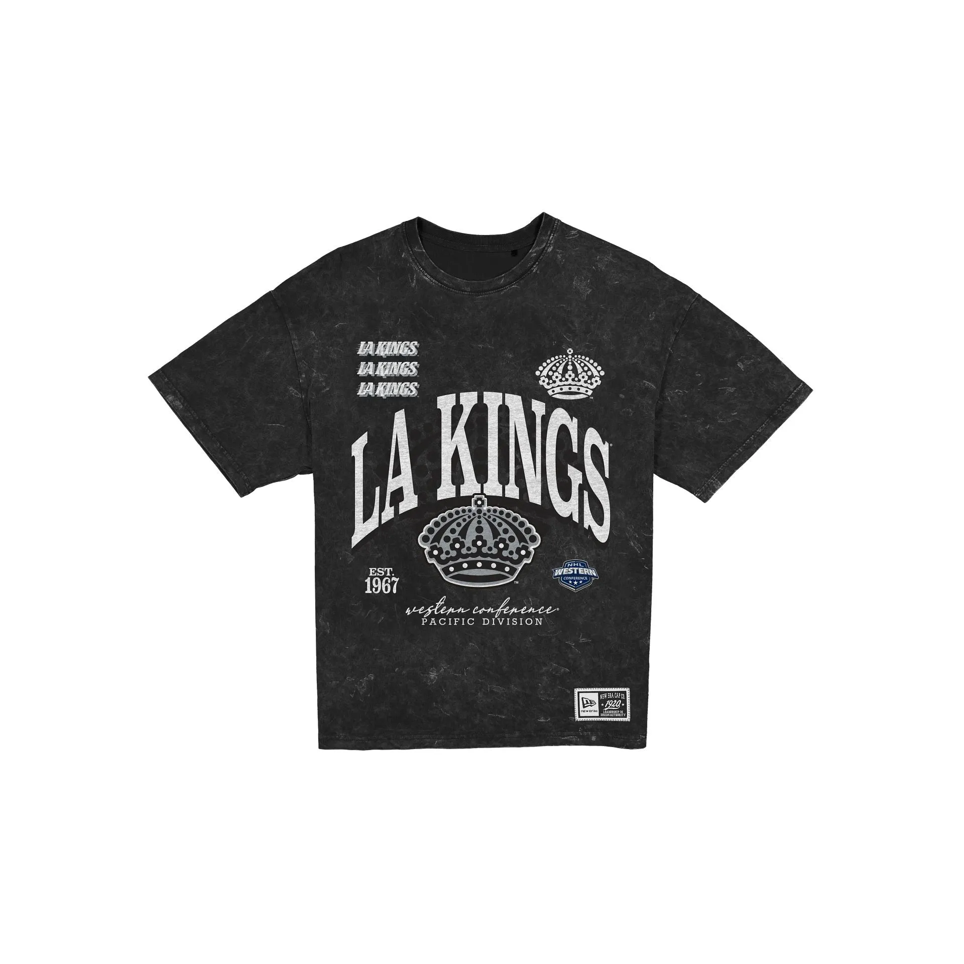 Los Angeles Kings Women's Throwback Oversized Washed T-Shirt sold by New Era
