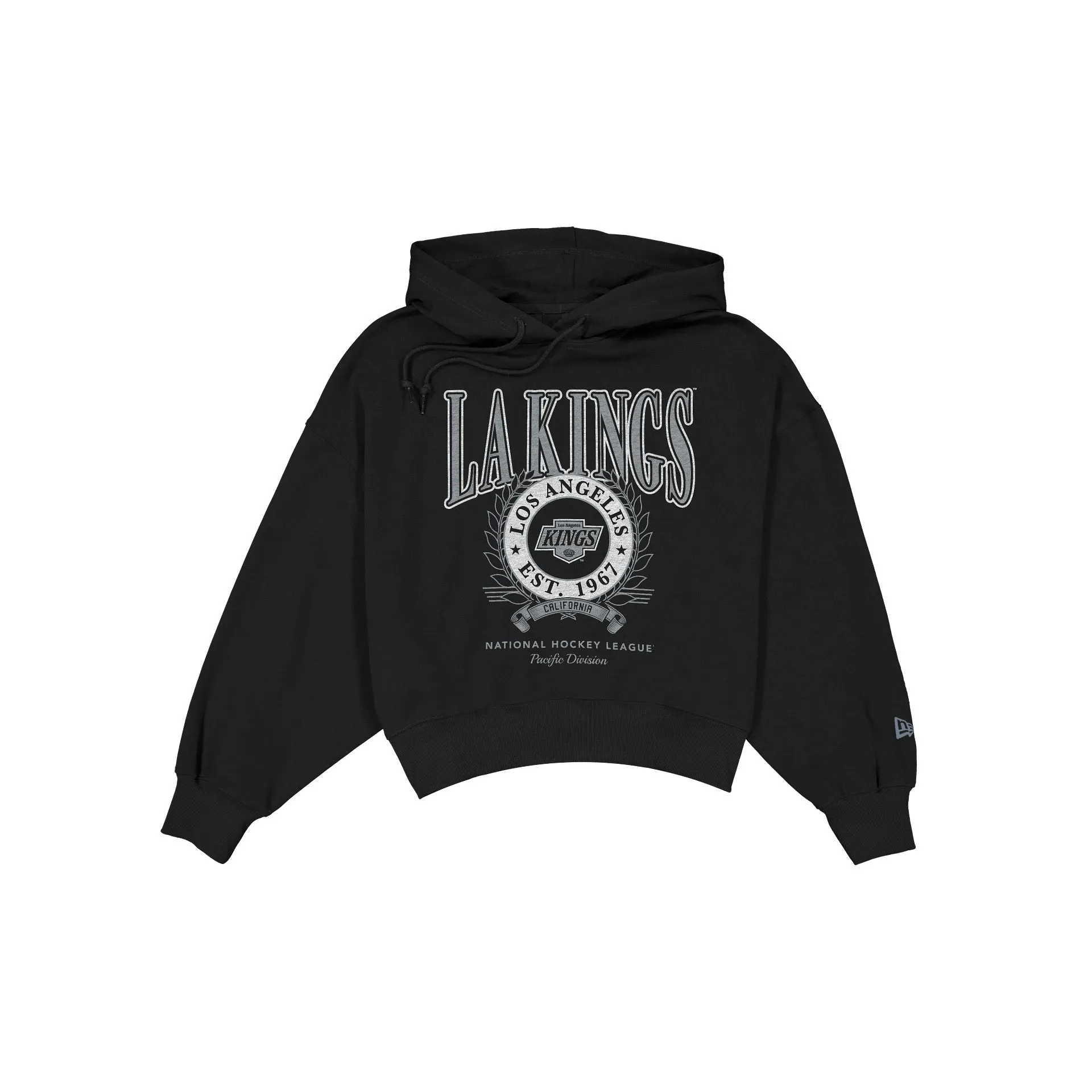 Los Angeles Kings Women's Boxy Laurel Hoodie sold by New Era