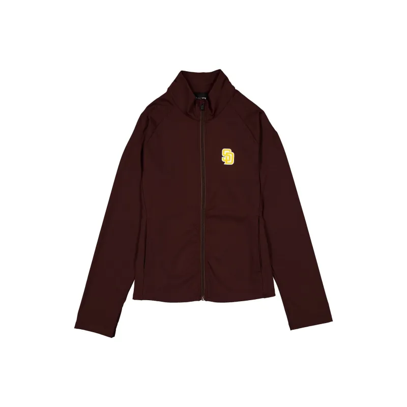 San Diego Padres Women's Full-Zip Athletic Jacket made by New Era