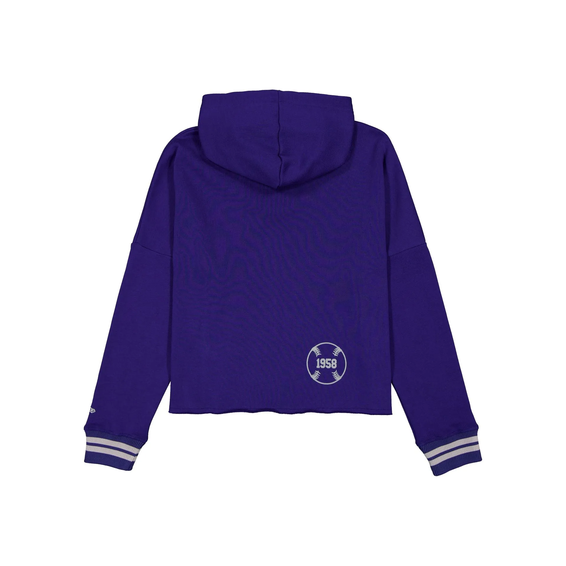 Los Angeles Dodgers Women's Collegiate Cropped Hoodie sold by New Era product image thumbnail 2