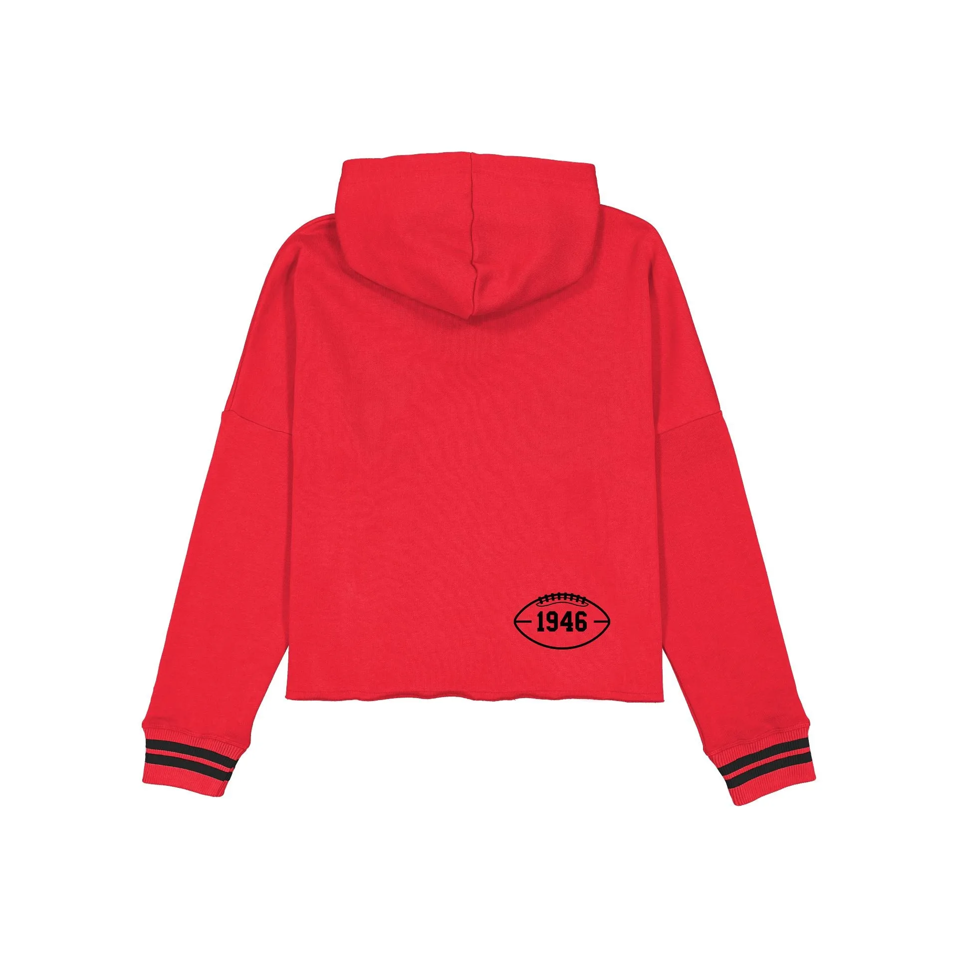 San Francisco 49ers Women's Collegiate Cropped Hoodie sold by New Era product image thumbnail 2