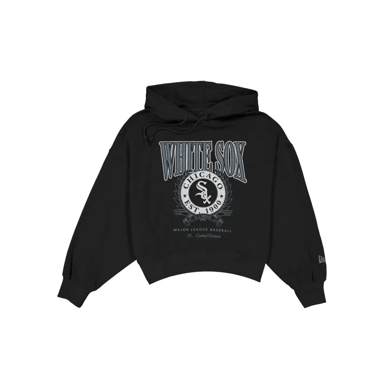 Chicago White Sox Women's Boxy Laurel Hoodie made by New Era