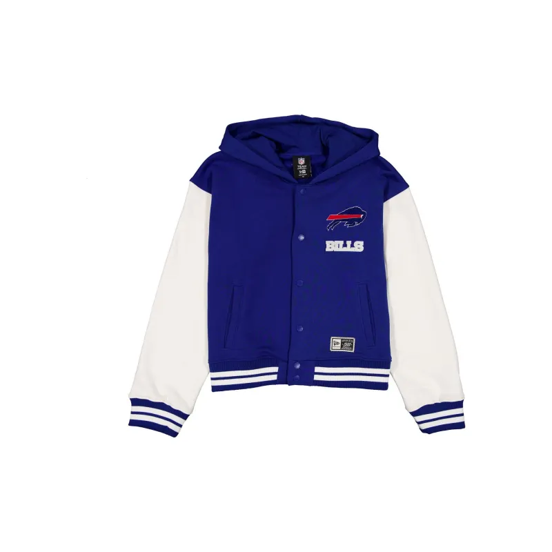 Buffalo Bills Women's Throwback Fleece Jacket made by New Era