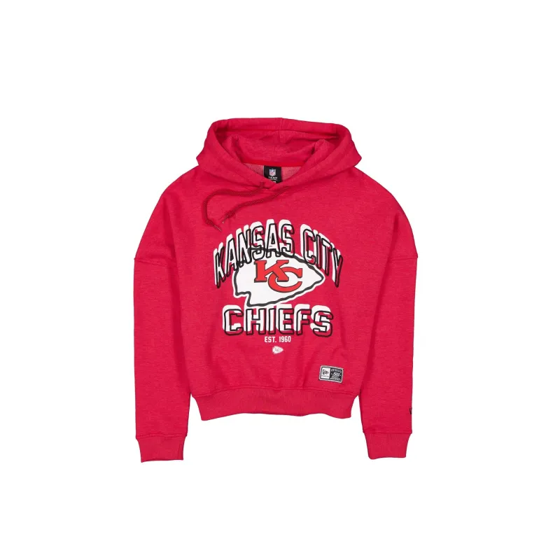 Kansas City Chiefs Women's Throwback Hoodie made by New Era