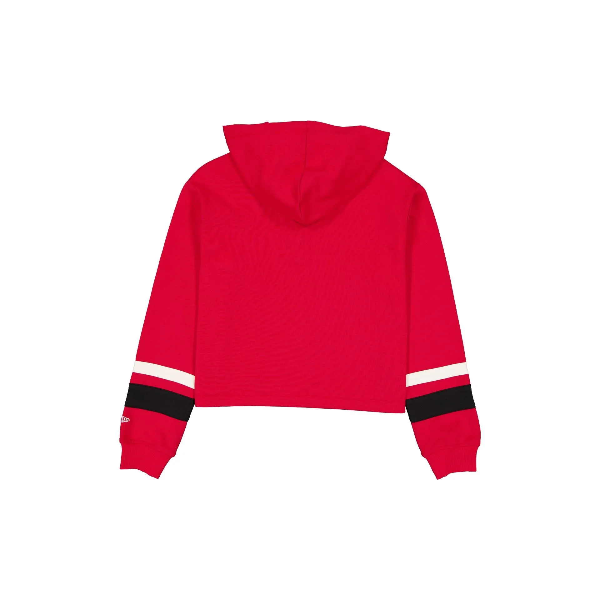 Detroit Red Wings Women's Throwback Cropped Tie Hoodie sold by New Era product image thumbnail 2
