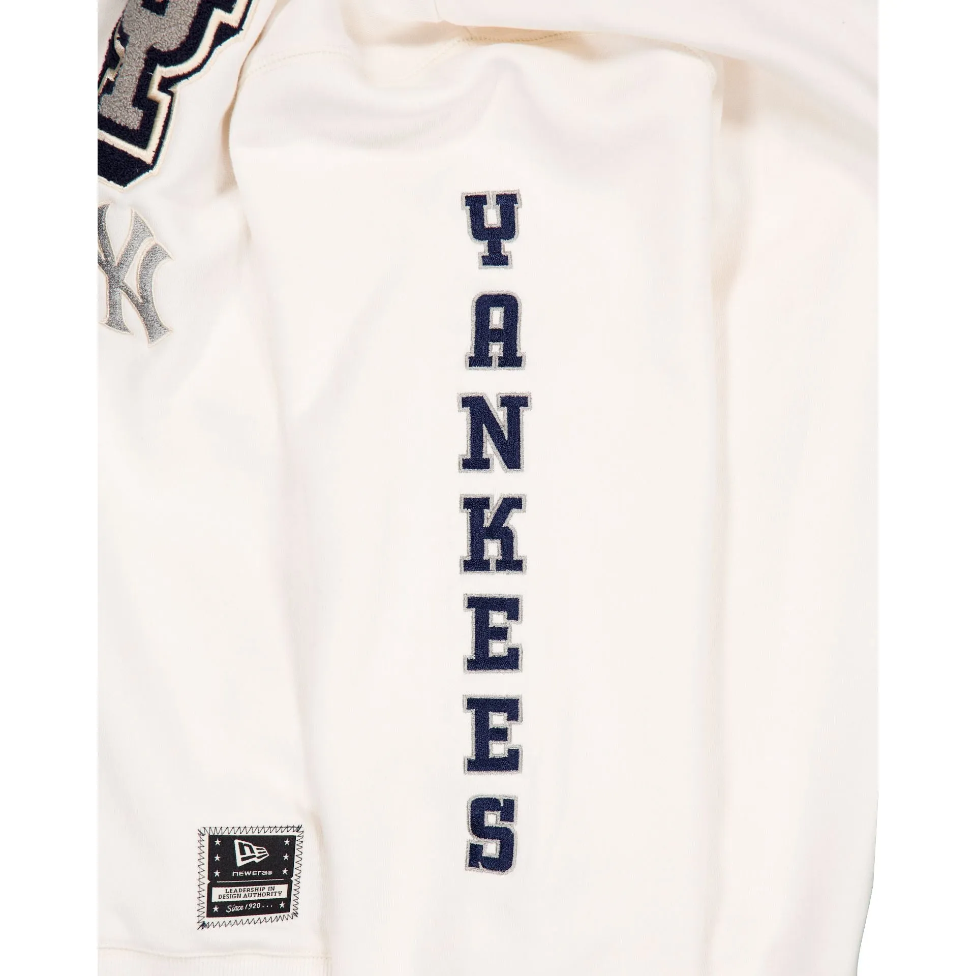 New York Yankees Women's Chrome White Varsity Crewneck sold by New Era product image thumbnail 3