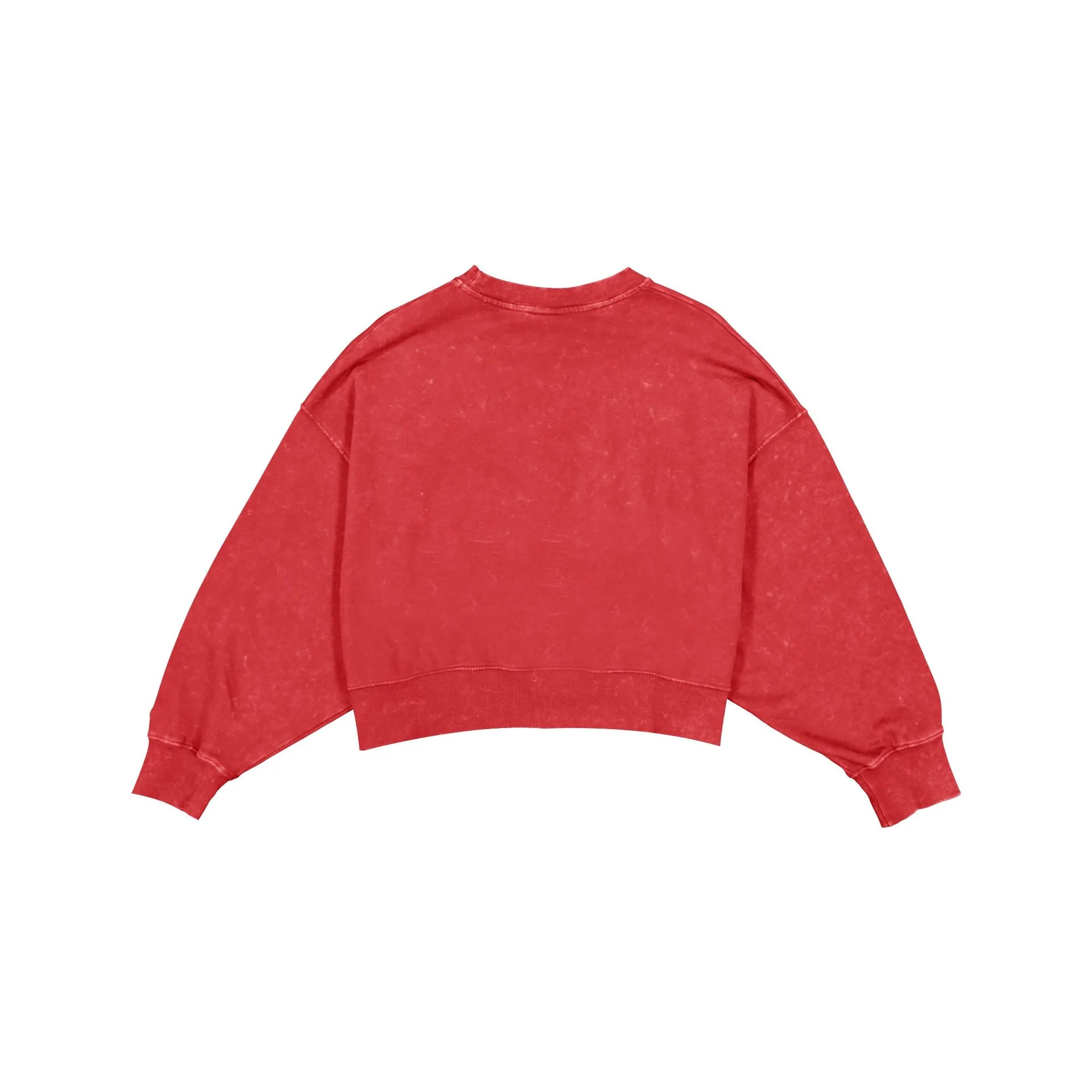 Detroit Red Wings Women's Throwback Cropped Washed Crewneck sold by New Era product image thumbnail 2