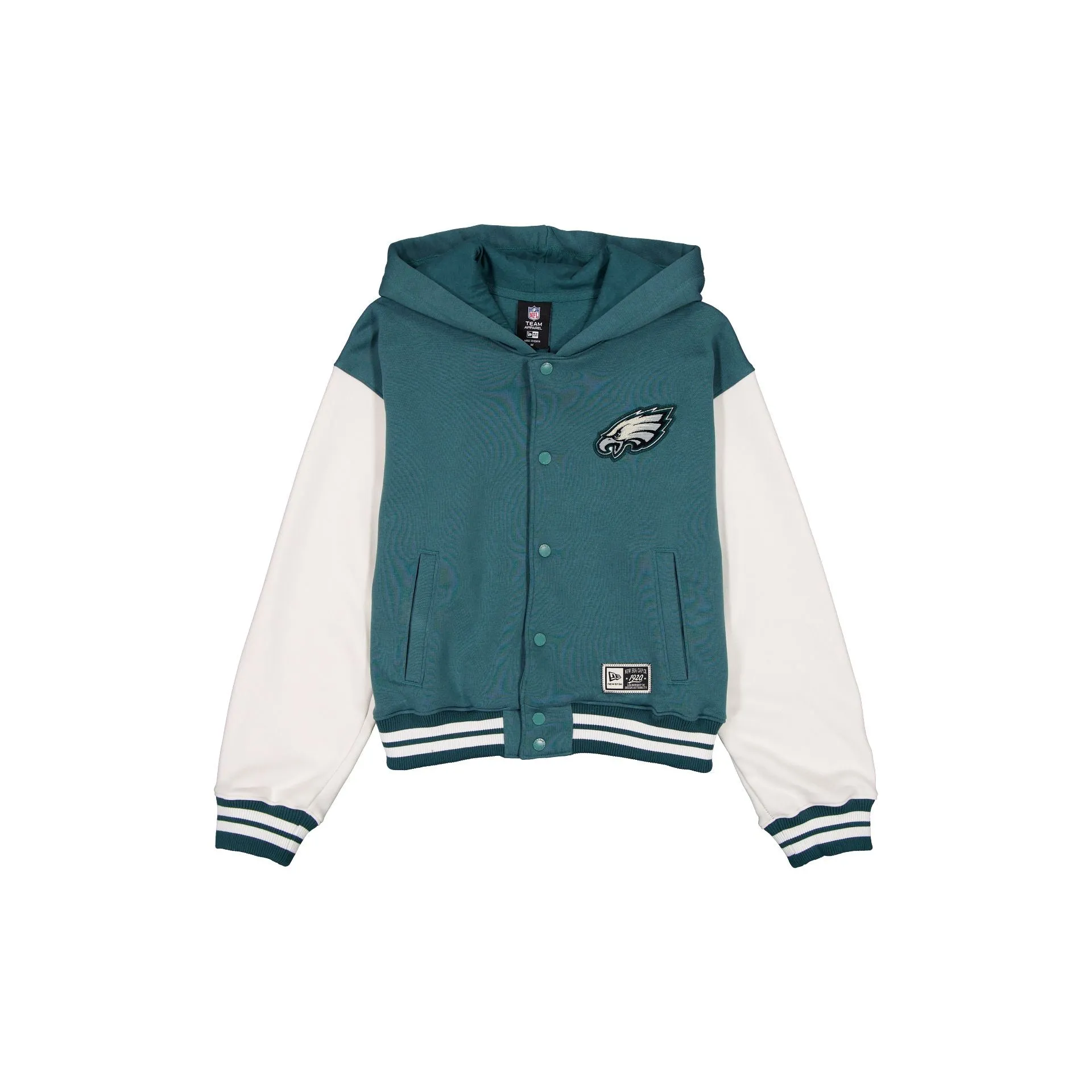 Philadelphia Eagles Women's Throwback Fleece Jacket sold by New Era