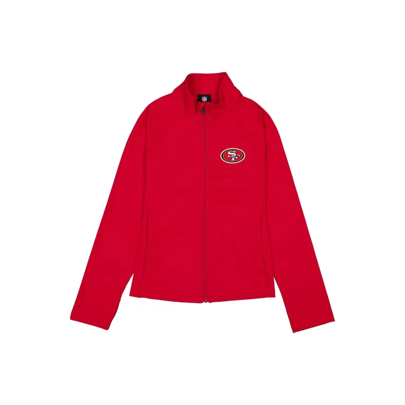 San Francisco 49ers Women's Full-Zip Athletic Jacket made by New Era
