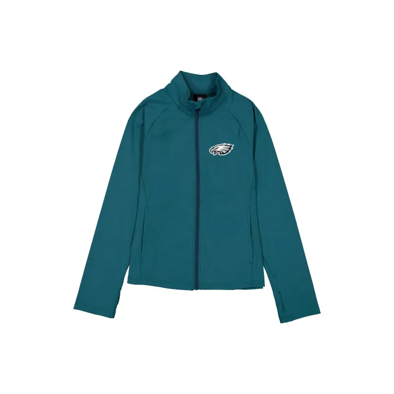 Philadelphia Eagles Women's Full-Zip Athletic Jacket made by New Era