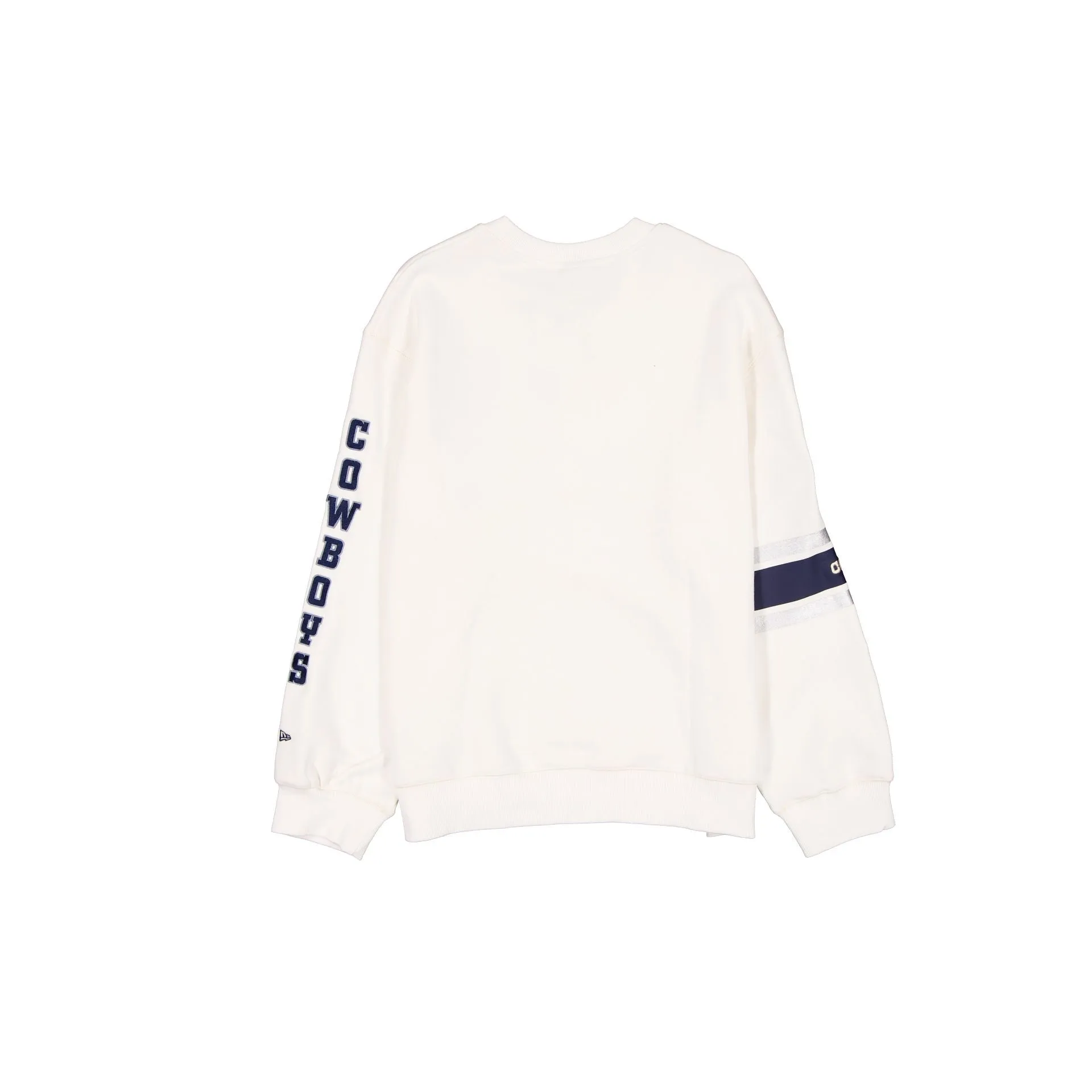 Dallas Cowboys Women's Chrome White Varsity Crewneck sold by New Era product image thumbnail 2