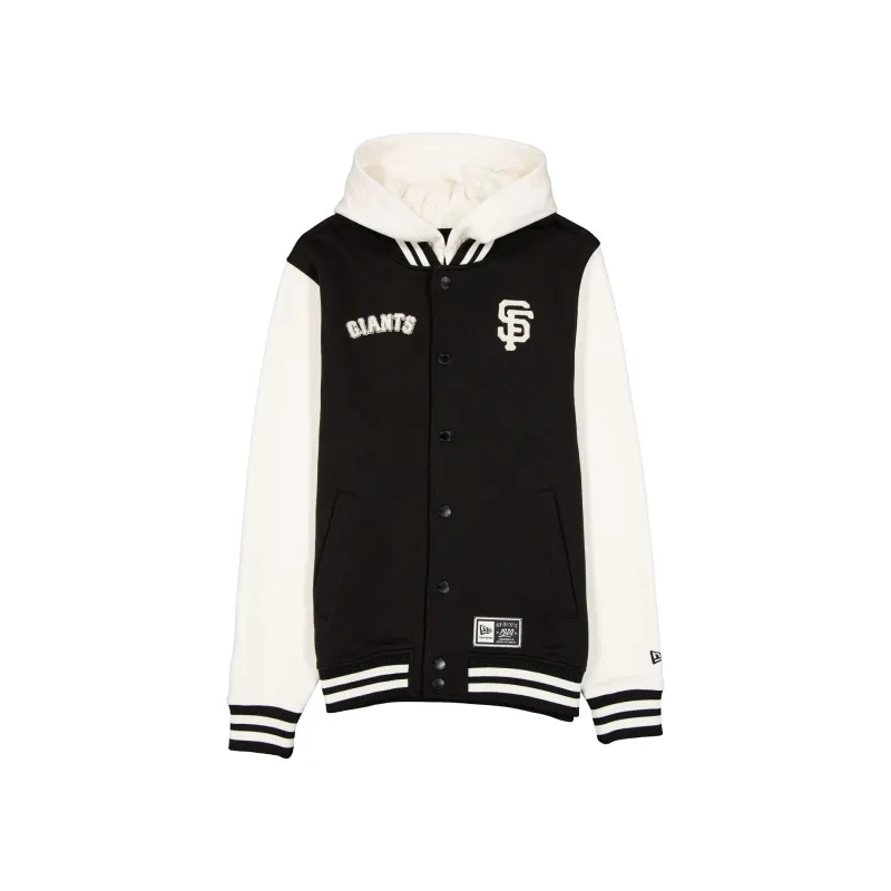 San Francisco Giants Throwback Fleece Jacket made by New Era
