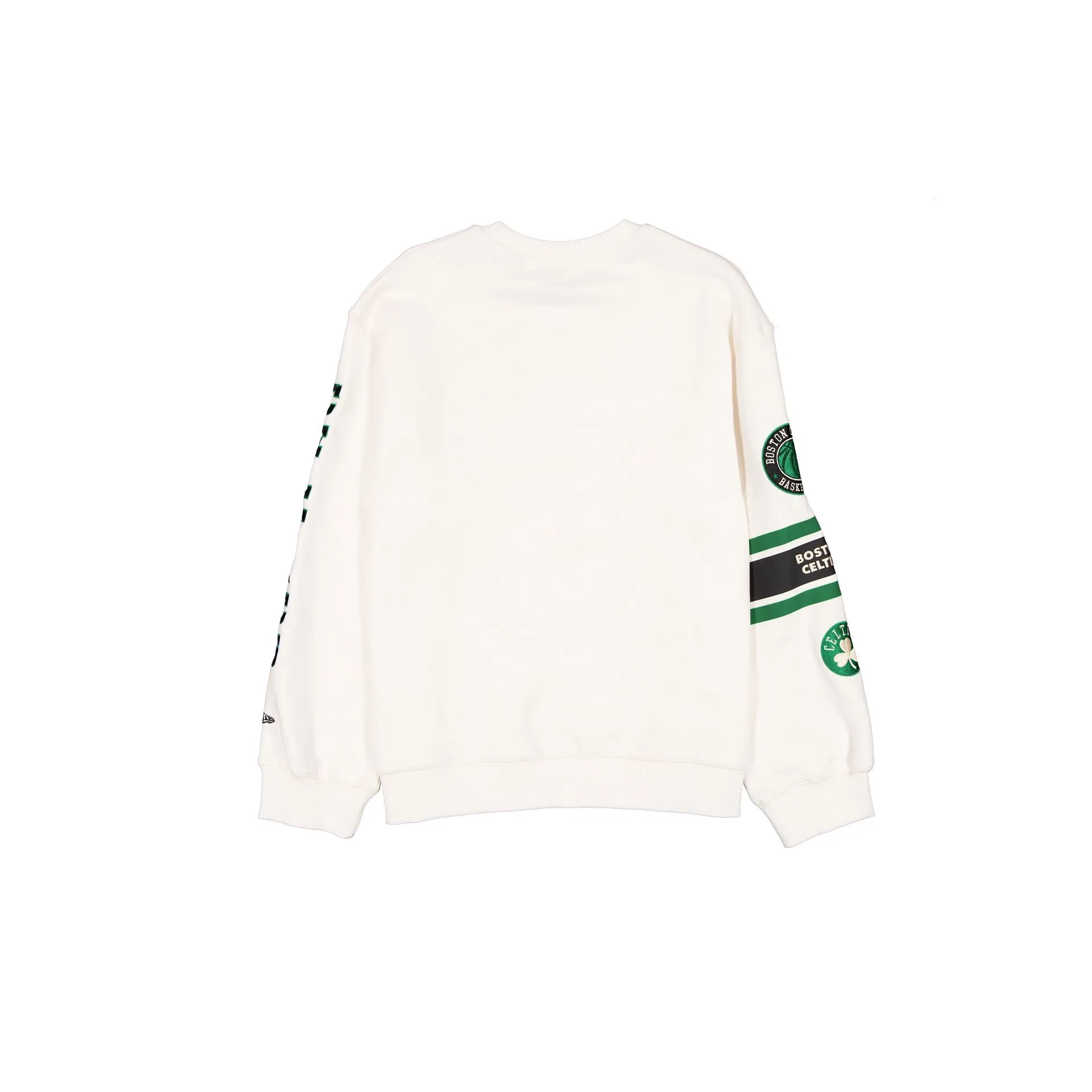 Boston Celtics Women's Chrome White Varsity Crewneck sold by New Era product image thumbnail 2