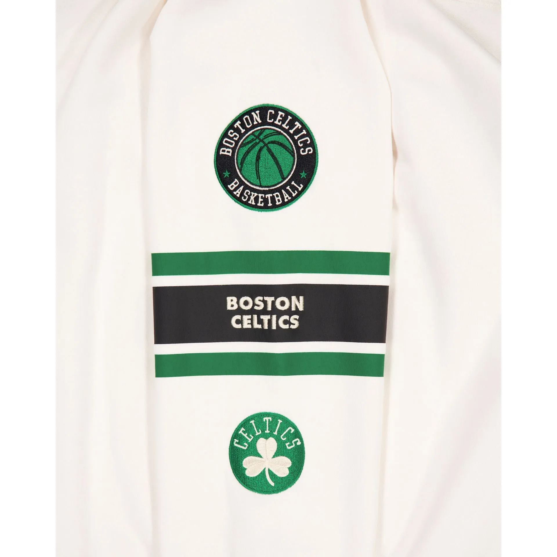 Boston Celtics Women's Chrome White Varsity Crewneck sold by New Era product image thumbnail 4
