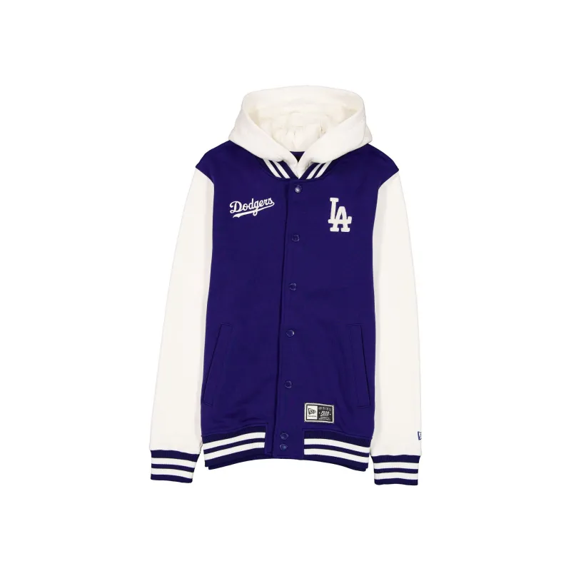 Los Angeles Dodgers Throwback Fleece Jacket made by New Era