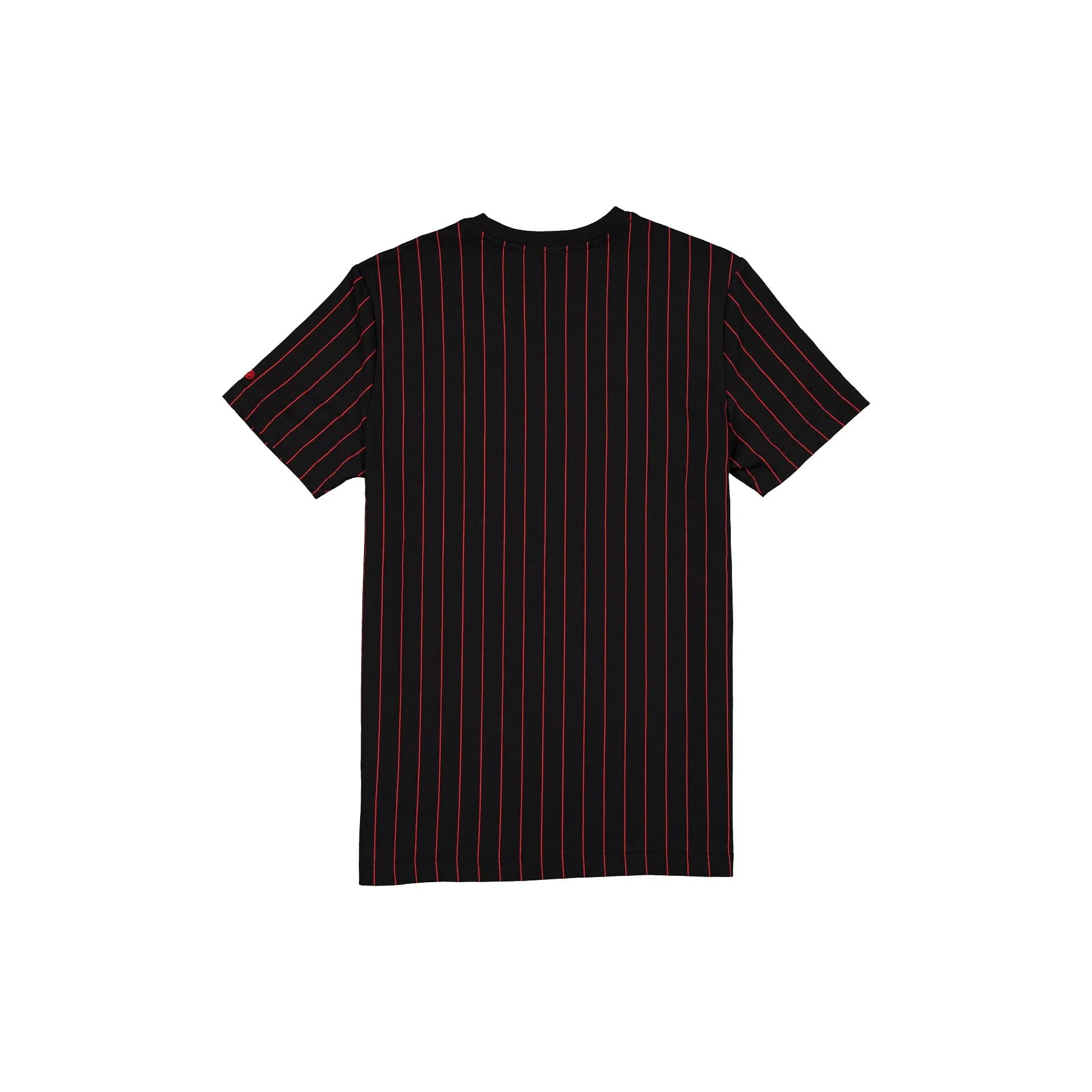 Chicago Bulls Throwback Pinstripe Varsity T-Shirt sold by New Era product image thumbnail 2