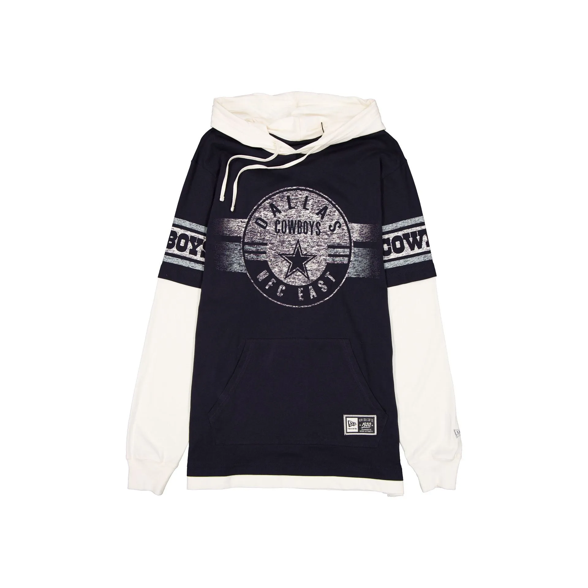 Dallas Cowboys Throwback Chrome Twofer Hoodie sold by New Era