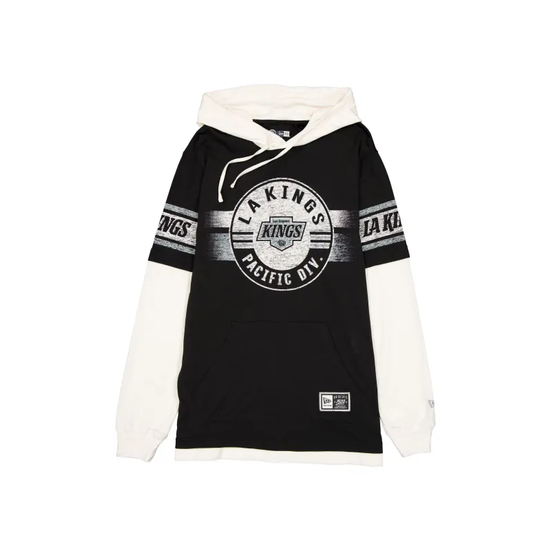 Los Angeles Kings Throwback Chrome Twofer Hoodie made by New Era