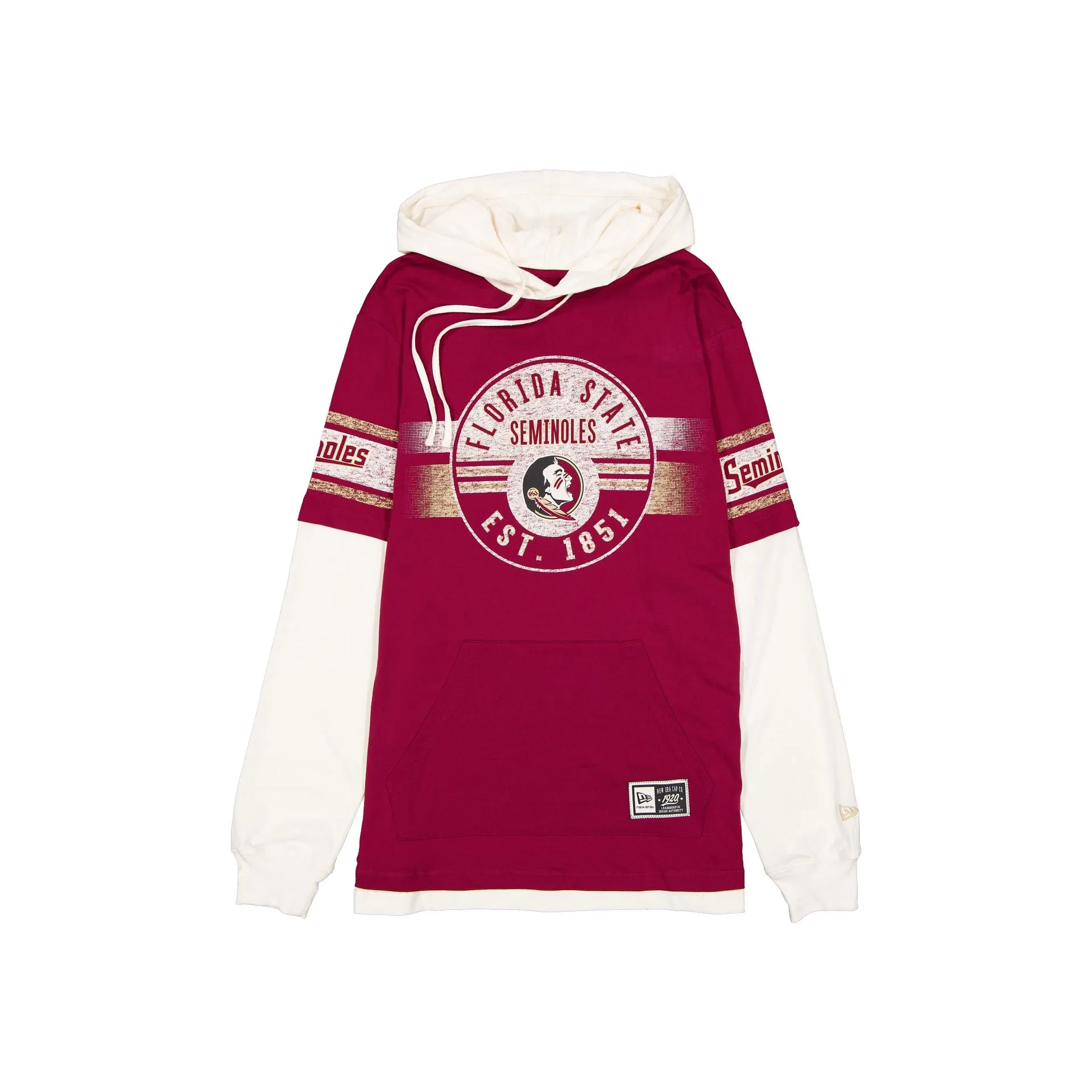 Florida State Seminoles Throwback Chrome Twofer Hoodie sold by New Era