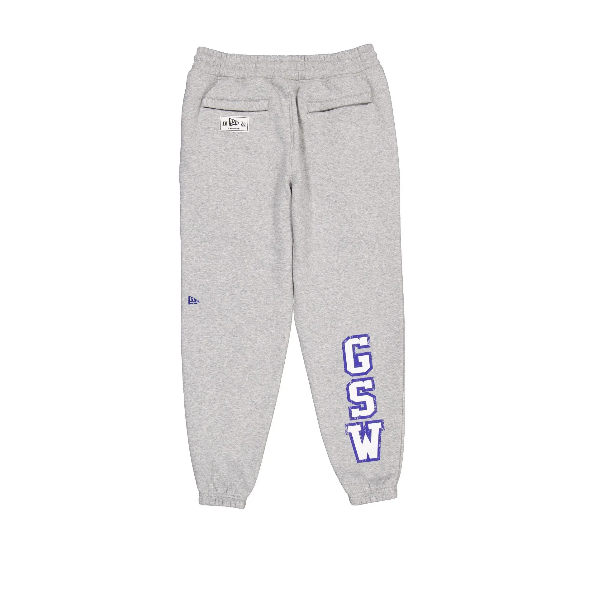 Golden State Warriors Heather Gray Varsity Sweatpants sold by New Era product image thumbnail 2