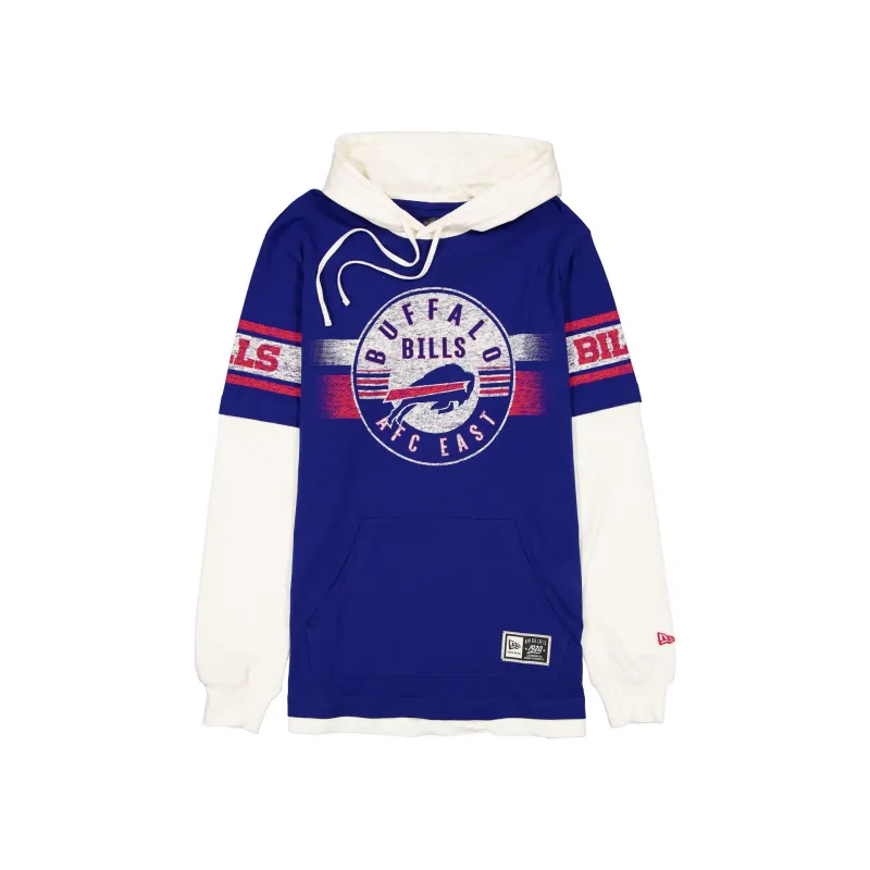 Buffalo Bills Throwback Chrome Twofer Hoodie made by New Era