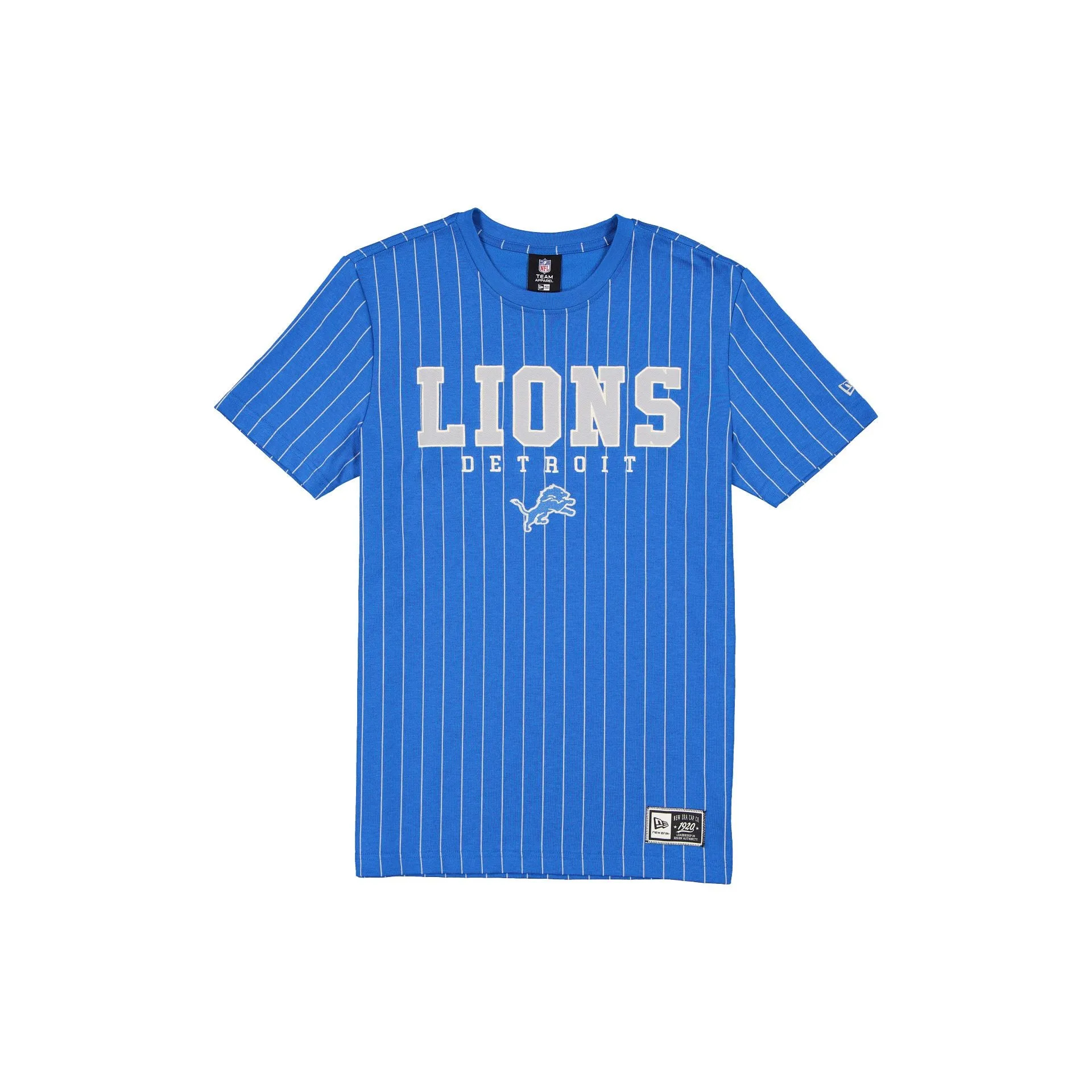 Detroit Lions Throwback Pinstripe Varsity T-Shirt sold by New Era