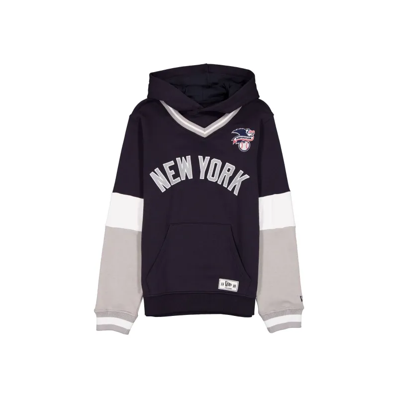 New York Yankees V-Neck Hoodie made by New Era