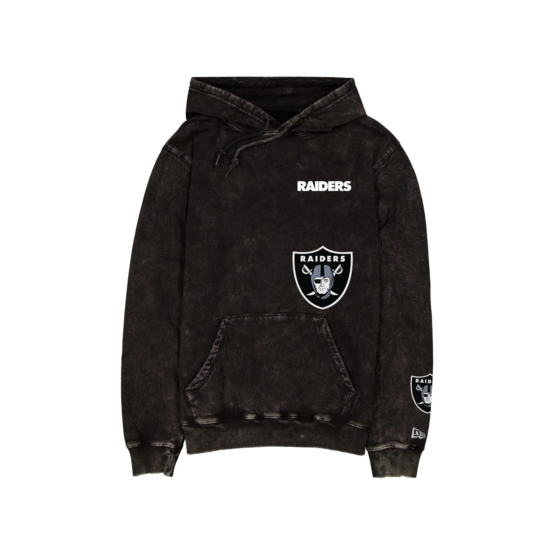 Las Vegas Raiders Logo Washed Black Hoodie sold by New Era