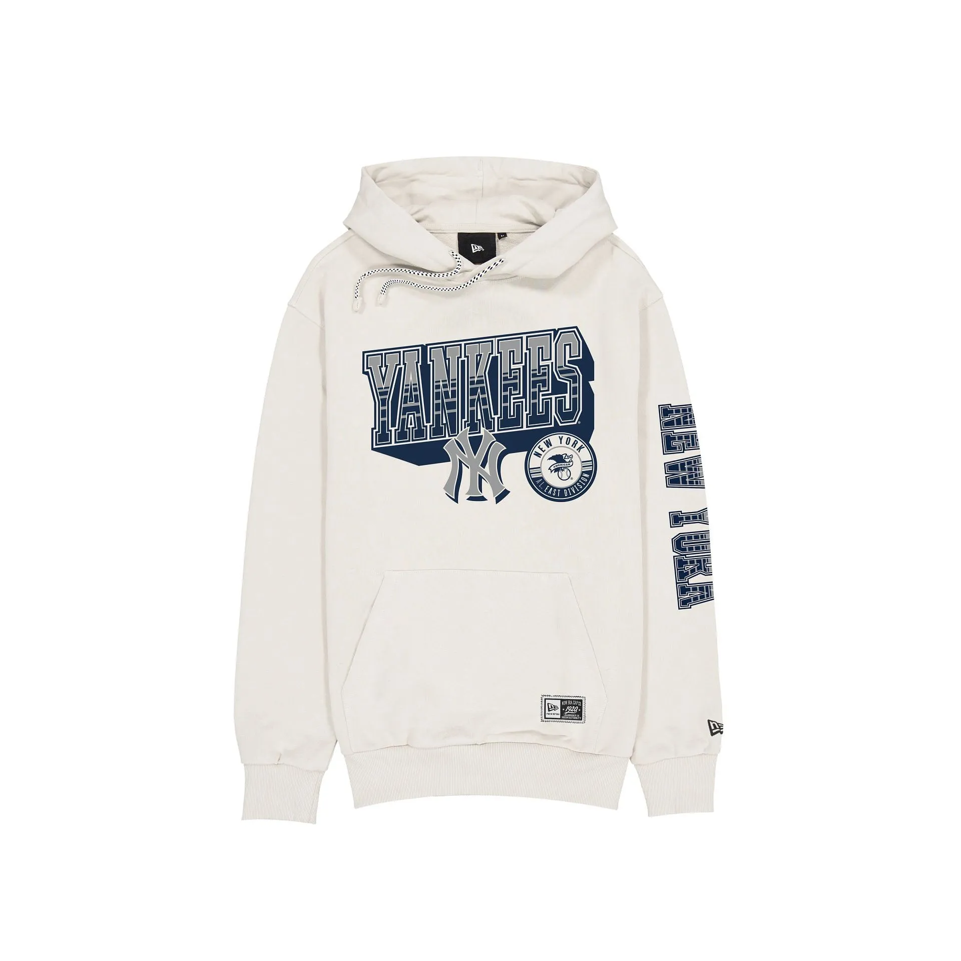 New York Yankees Throwback Chrome White Hoodie sold by New Era
