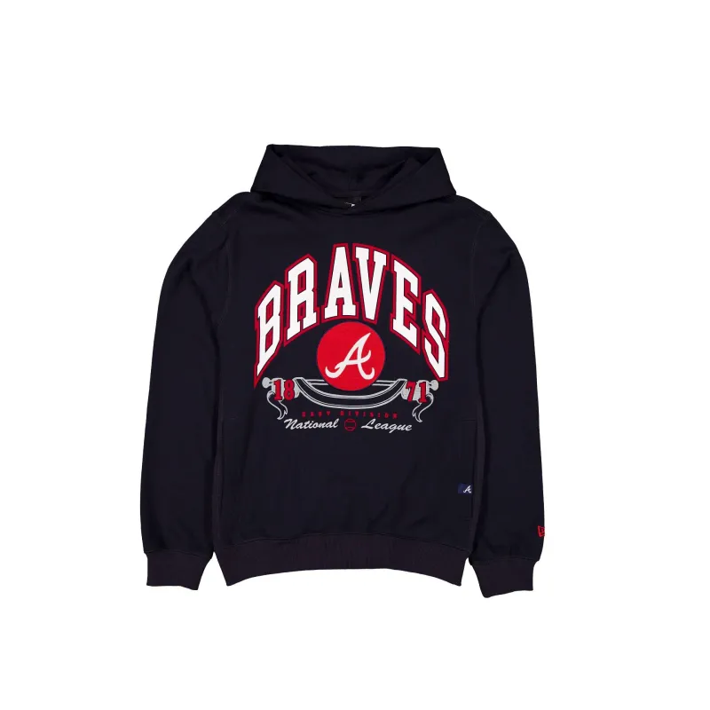 Atlanta Braves Campus Hoodie made by New Era