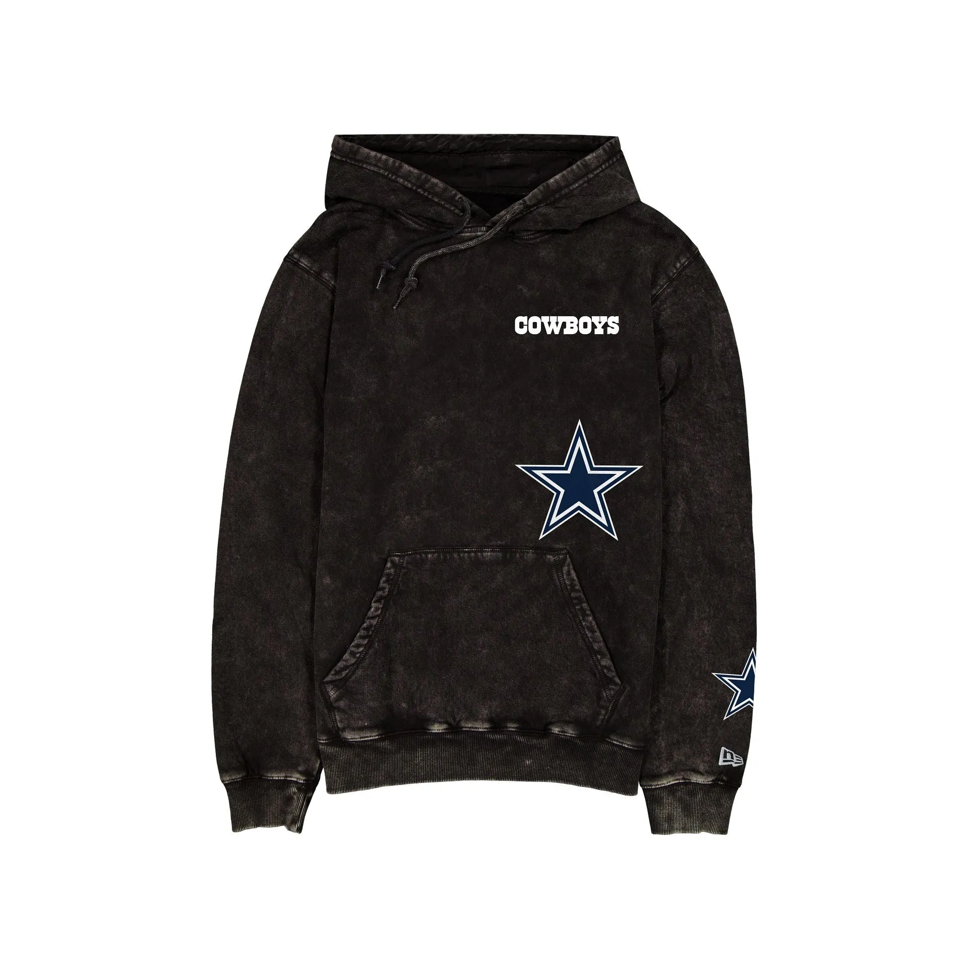 Dallas Cowboys Logo Washed Black Hoodie sold by New Era