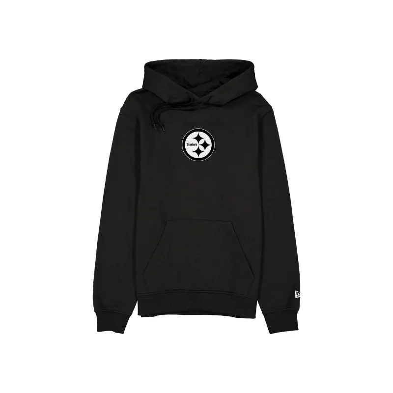 Pittsburgh Steelers Core Black Hoodie made by New Era
