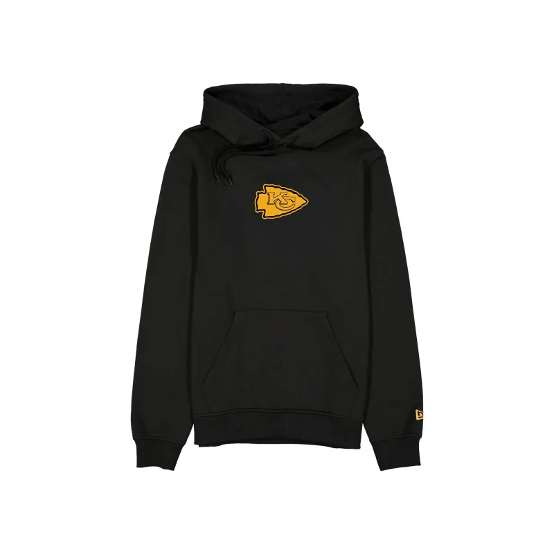 Kansas City Chiefs Core Black Hoodie made by New Era