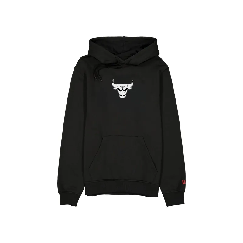 Chicago Bulls Core Black Hoodie made by New Era
