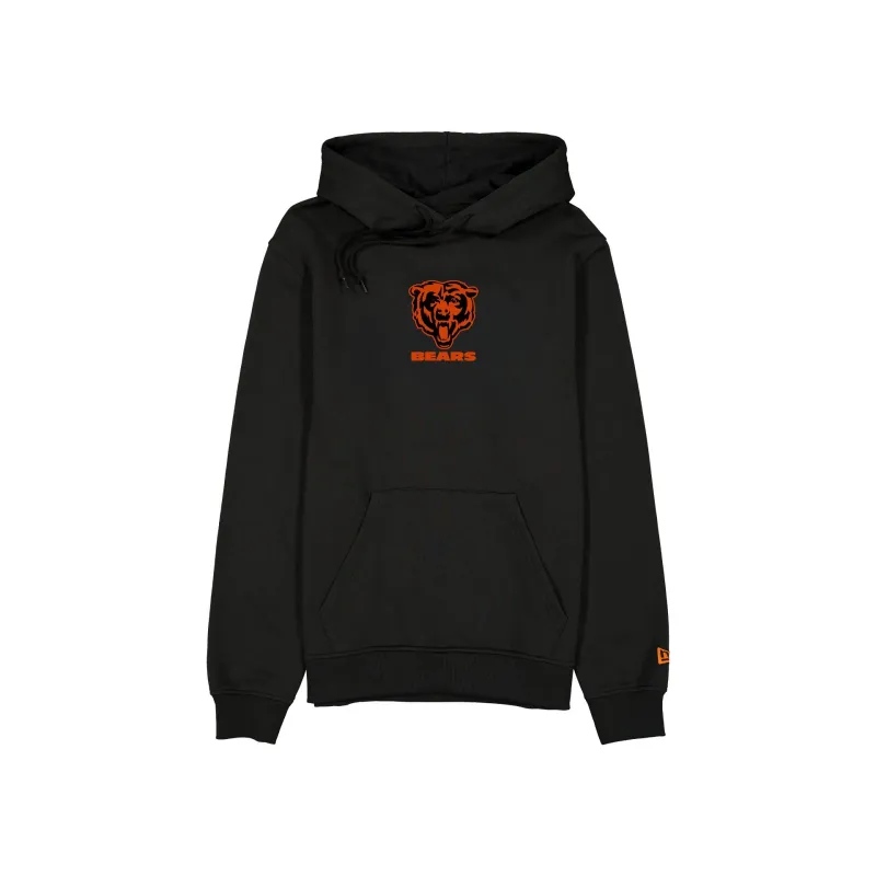 Chicago Bears Core Black Hoodie made by New Era