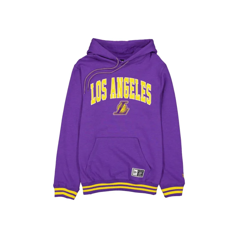 Los Angeles Lakers Throwback Academic Hoodie made by New Era