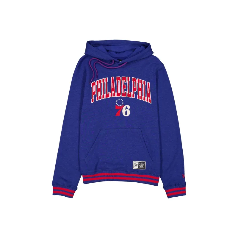 Philadelphia 76ers Throwback Academic Hoodie made by New Era