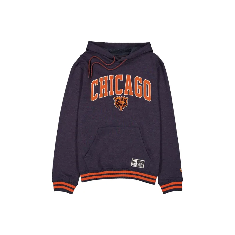 Chicago Bears Throwback Academic Hoodie made by New Era