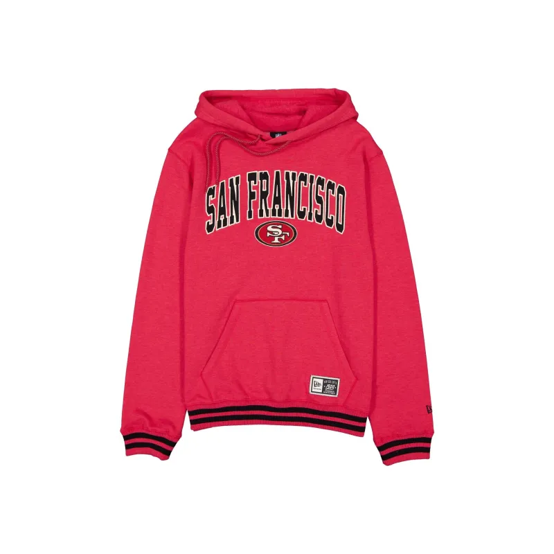 San Francisco 49ers Throwback Academic Hoodie made by New Era