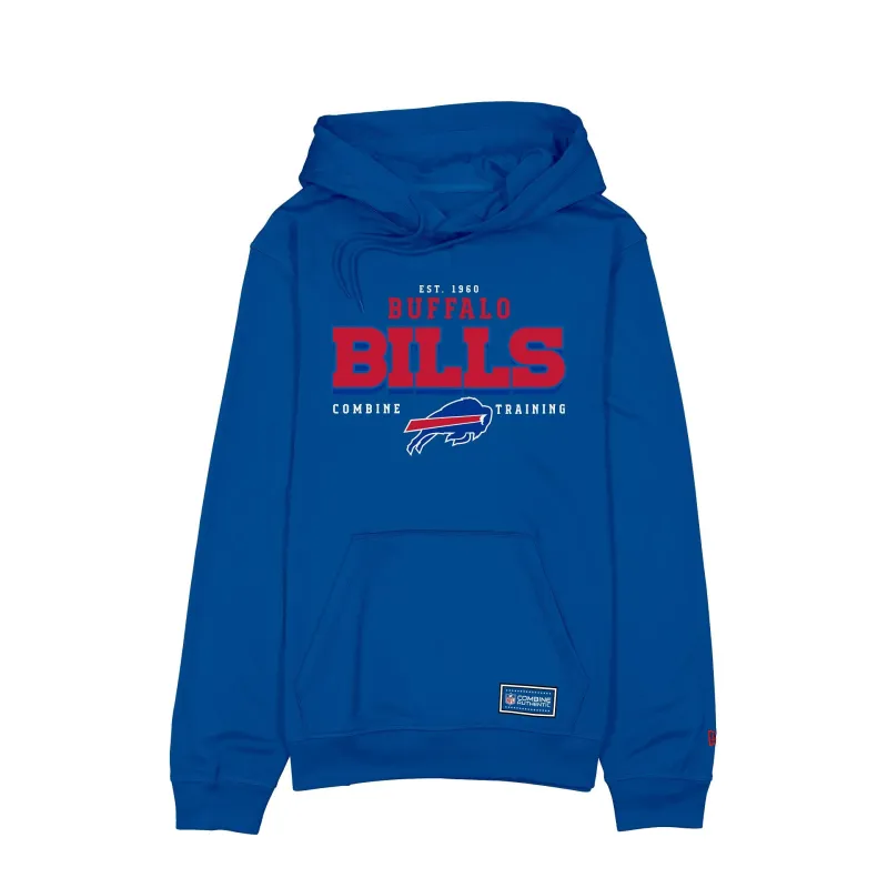 Buffalo Bills Bold Logo Combine Hoodie made by New Era