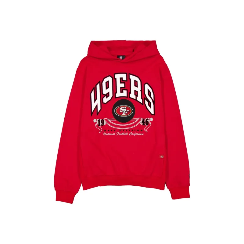 San Francisco 49ers Campus Hoodie made by New Era